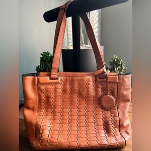 The Sak Collective Woven Leather Handbag